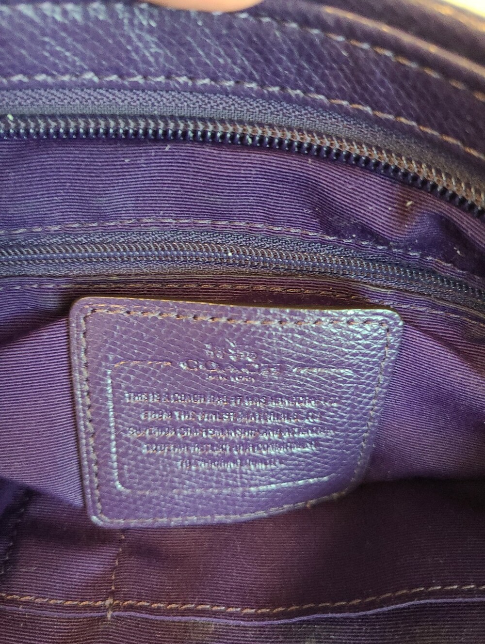 Coach Signature Nylon Spencer Crossbody Bag - Picture 6 of 11